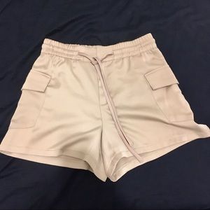 Gold Zara Shorts